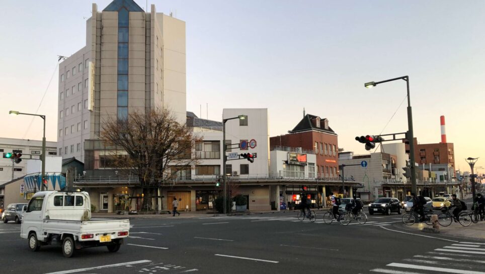 延岡市中央通りの写真